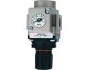 內(nèi)置表調(diào)壓閥,型號(hào)AC40-04G AR20-02G 兩聯(lián)件 - SMC型精密調(diào)壓閥 